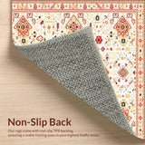 Desert Bloom Area Boho Inspired Geometric Beige(Beige)