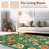 Minimalist Bright Patterned Arrangement(Green)