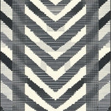 Chic Chevron Monochrome Aesthetic(Black)
