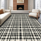 Chic Minimalist Monochrome Grid(Beige)