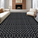 Sleek Modern Geometric Motif(Black)