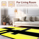 Elegant Textured Abstract Composition(Yellow)