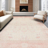 Elegant Boho Kitchen Area Non Slip Runner(Beige)