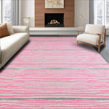 Pastel Pink Striped Elegance(Pink)