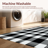 Stylish Layered Check Design(Black)