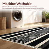 Chic Safari Inspired Black and White(Black)