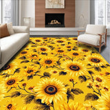 Vibrant Floral Patterned Statement(Yellow)