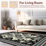 Contemporary Symmetrical Lattice Artwork(Black)