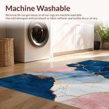 Elegant Abstract Marble Motif(Blue)