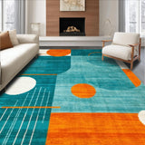 Modern Artistic Round Aesthetic(Blue)