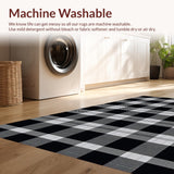 Stylish Minimalist Patterned Floor(Black)