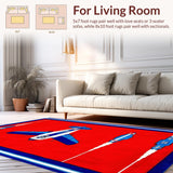 Chic Geometric Propeller Arrangement(Red)
