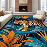 Chic Tropical Botanical Theme(Blue)