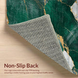 Modern Artistic Dining Room Non Shedding Wool(Green)