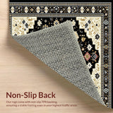 Luxurious Vintage Damask Motif(Black)