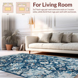Artful Abstract Pastel Motif(Blue)