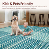 Chic Geometric Plush Aesthetic(Blue)