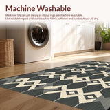 Refined Graphical Diamond Composition(Beige)