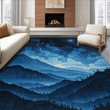 Abstract Blue Toned Elegance(Blue)
