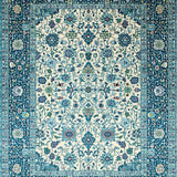 Chic Toned Medallion Aesthetic(Blue)