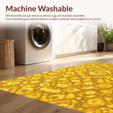 Modern Circular Home Office Vibrant(Gold)