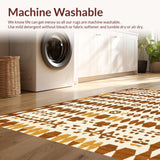 Rustic Earthy Cow Motif(Brown)