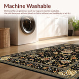Chic Abstract Flower Design(Black)