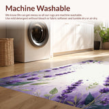 Lavish Watercolor Garden Fusion(Purple)