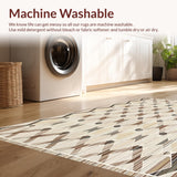 Sophisticated Neutral Area With Transitional Geometric(Beige)