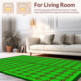 Rustic Shamrock Graphic Motif(Green)