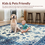 Luxurious Tiled Floral Aesthetic(Blue)