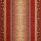 Rustic Earth Tones Textured Appeal(Red)