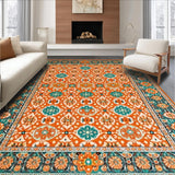 Elegant Vintage Lattice Design(Orange)
