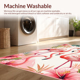 Vibrant Tropical Nature Scene(Pink)