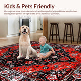 Modern Graphic Tiled Aesthetic(Red)