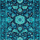 Boho Distressed Navy Teal(Blue)