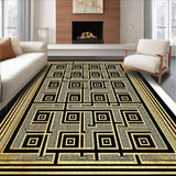 Elegant Abstract Lattice Formation(Gold)