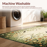 Chic Abstract Insect Imagery(Beige)