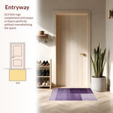 Modern Solid Texture With Urban Chic Velvet Finish And Deep Purple Hue(Purple)
