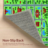 Playful Cityscape Road Design(Green)