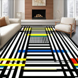 Sophisticated Striped Geometric Theme(Black)