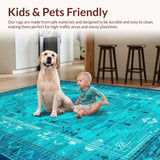 Luxurious Vibrant Geometric Palette(Blue)