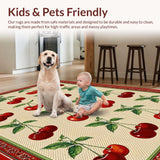 Quirky Fruit Themed Decorative Accent(Red)