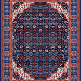 Chic Ogee with Contrast(Blue)