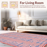 Lively Retro Circular Design(Red)