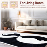 Minimalist Black and White Entryway Welcome(Black)