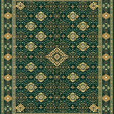 Modern Decorative Circular Design(Green)