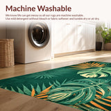 Vibrant Tropical Leaf Aesthetic(Green)