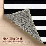 Modern Classic Symmetrical Stripes(Black)