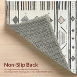 Minimalist Tribal Kitchen Floor Mat(Black)